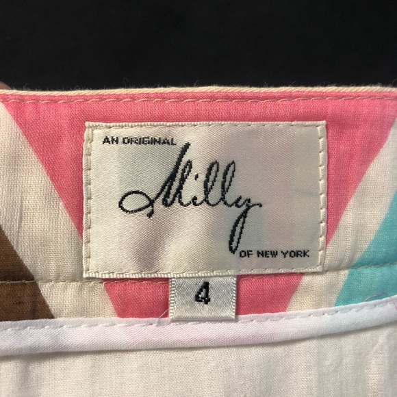 Milly Mini Skirt with Gold Appliqué - Picture 5 of 5